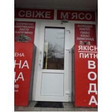 Заміна дверей в магазині Заміна дверей в магазині